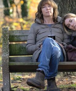 Alternative view of Mare of Easttown Lori Ross Puffer Coat