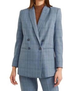 The Flight Attendant Ani Mouradian Blue Blazer