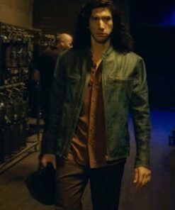 Annette 2021 Adam Driver Leather Jacket