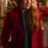 Falling for Christmas Sierra Belmont Red Coat