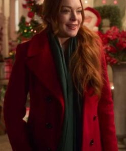 Falling for Christmas Sierra Belmont Red Coat