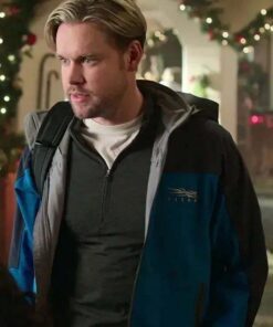 Falling for Christmas Jake Russell Hooded Jacket