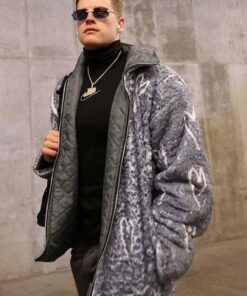 Joe Burrow NFL Sherpa Heart Jacket