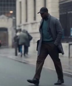 Omar Sy Arsene Lupin Grey Coat