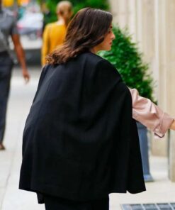 Dead Ringers Rachel Weisz Black Cape Blazer