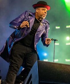 New Edition Legacy On Tour Purple Coat