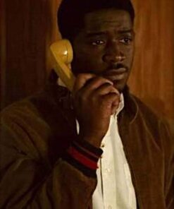 Snowfall S06 Franklin Saint Brown Bomber Jacket