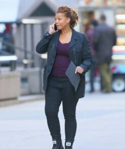 The Equalizer Queen Latifah Black Jacket