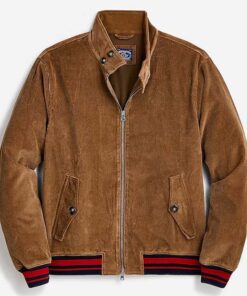 Snowfall S06 Franklin Saint Brown Bomber Jacket