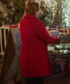 Falling for Christmas Sierra Belmont Red Coat