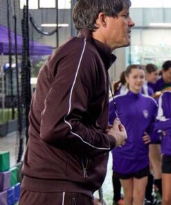 Winning Team 2023 Kristoffer Polaha Brown Tracksuit