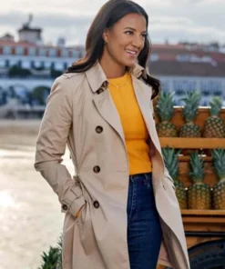 A Pinch Of Portugal 2023 Heather Hemmens Trench Coat