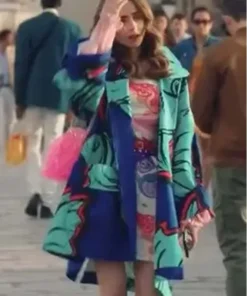 Emily In Paris Lilly Collin Coat