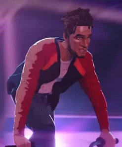 Entergalactic Kid Cudi Bomber Jacket (front)