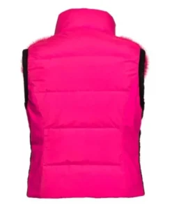 Falling for Christmas Sierra Belmont Pink Vest back