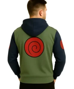 Kakashi Military Hoodie (Back)