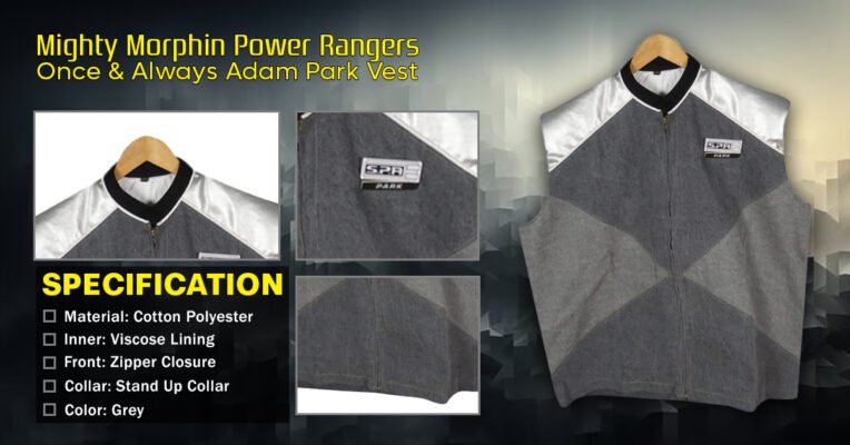 Mighty Morphin Power Rangers Once & Always Adam Park Vest