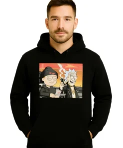 Rick and Morty Pullover Hoodie