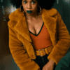 Teyonah Parris Shearling Jacket
