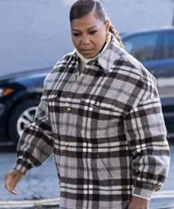 The Equalizer S03 Queen Latifah Checked Jacket side