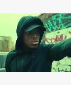 Top Boy Jamie Black Hoodie back