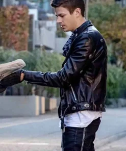 the-flash-elseworlds-grant-gustin-biker-leather-jacket