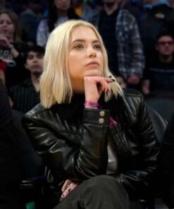 NBA 2023 Ashley Benson Leather Jacket