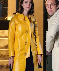 A Rainy Day In New York Ashleigh Yellow Coat