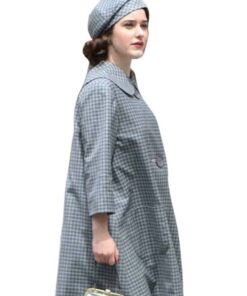 The Marvelous Mrs. Maisel Miriam Grey Checked Coat