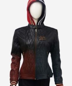 Harley Quinn Daddy’s Lil’ Monster Quilted Jacket