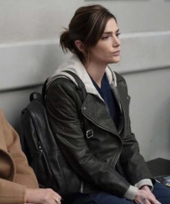 Dr. Lauren Bloom New Amsterdam Leather Jacket