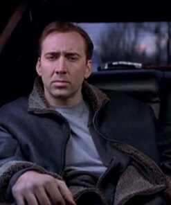 The Family Man Nicolas Cage Shearling Jacket