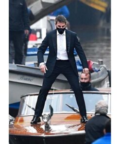 Mission Impossible Dead Reckoning Part One Tom Cruise Black Suit