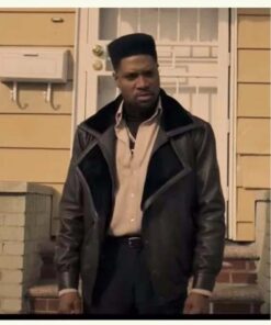 London Brown Power Book III Leather Jacket