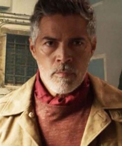 Mission Impossible 7 Esai Morales Suede Jacket
