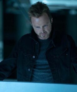 Aaron Paul Westworld S03 Black Jacket