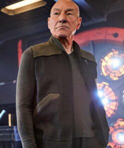 Star Trek Picard Jean-Luc Picard Black Vest