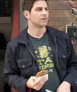 A Million Little Things Eddie Saville Black Jacket