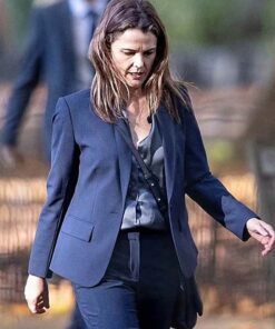 The Diplomat 2023 Kate Wyler Blue Suit