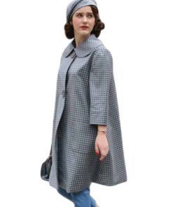 The Marvelous Mrs. Maisel Miriam Grey Checked Coat
