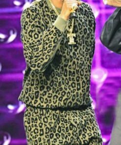Snoop Dogg Leopard Print Tracksuit