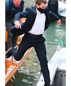 Mission Impossible Dead Reckoning Part One Tom Cruise Black Suit