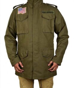 First Blood John Rambo Green Jacket