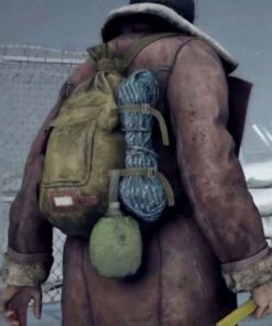 World War Z Sergey Popov Leather Coat