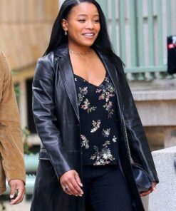 A Journal for Jordan Chanté Adams Leather Coat