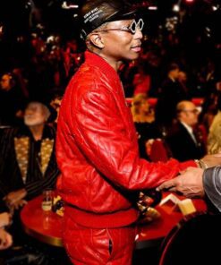 Grammys Awards 2023 Pharell Williams Red Tracksuit