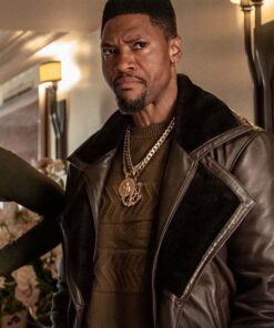 London Brown Power Book III Leather Jacket