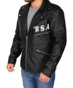 BSA Faith Rockers Revenge Leather Jacket back