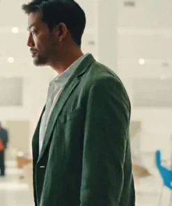 Beef S01 George Nakai Green Blazer back