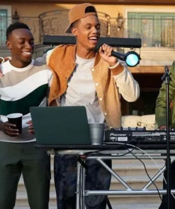 Bel-Air Will Smith Varsity Jacket front